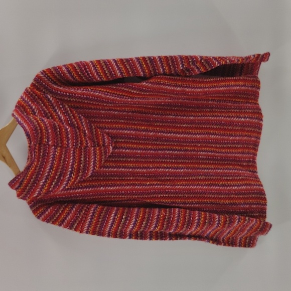 El Paso Saddle Blanket Pullover Hoodie Jacket Size Medium Red - Picture 7 of 7